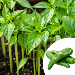 Vegetable Production chillie seedlings